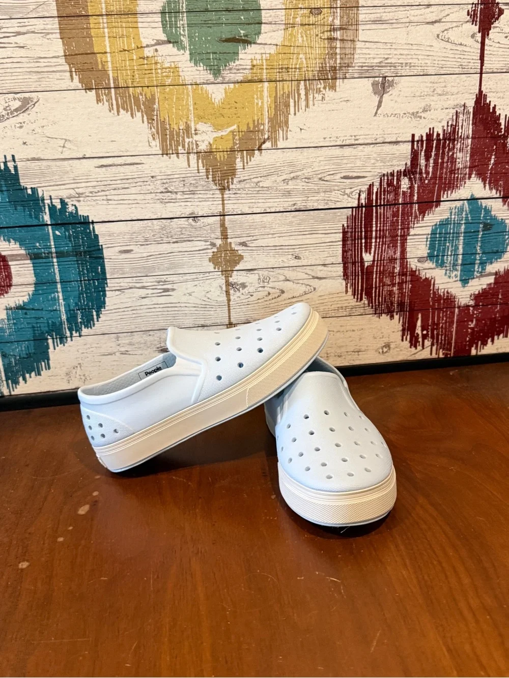 Blue Kids Slip-On Sneakers with Lightweight Ventilation